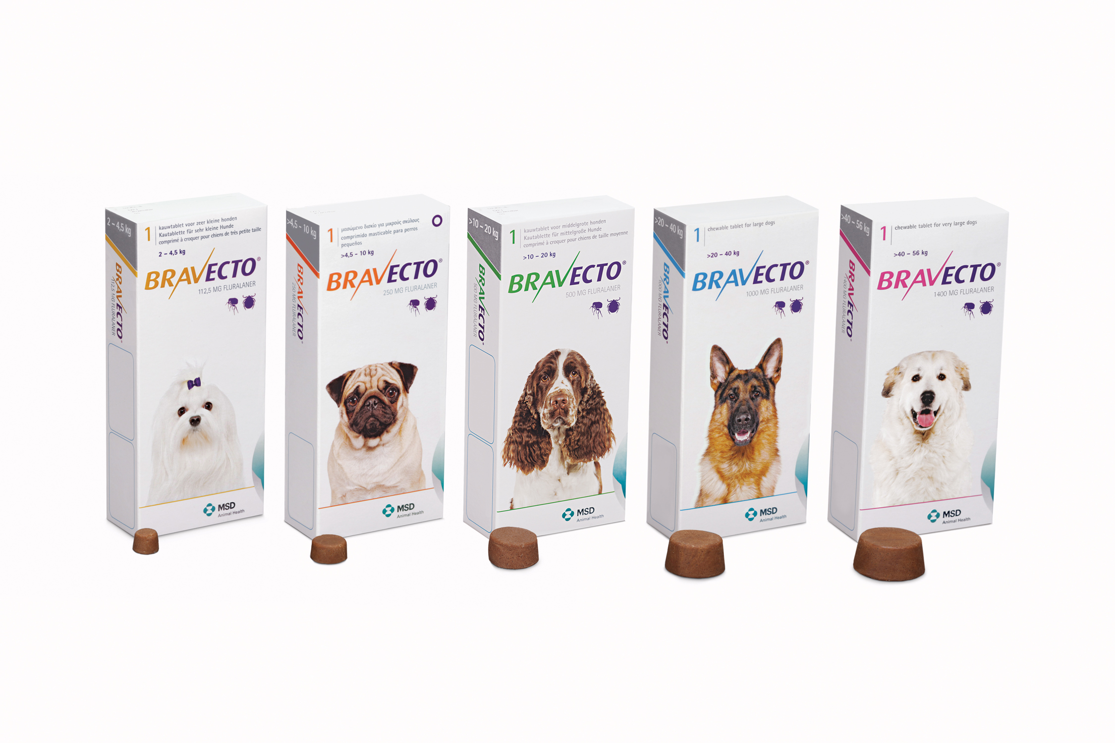 Bravecto - thuốc trị ký sinh trùng cho chó từ 20-40kg - Ảnh 3